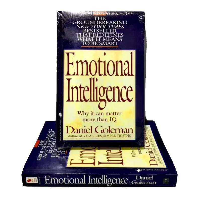 الذكاء العاطفي بقلم جولمان لماذا EQ أكثر أهمية من كتب النمو الشخصي التحفيزي النفسي الذكوي
