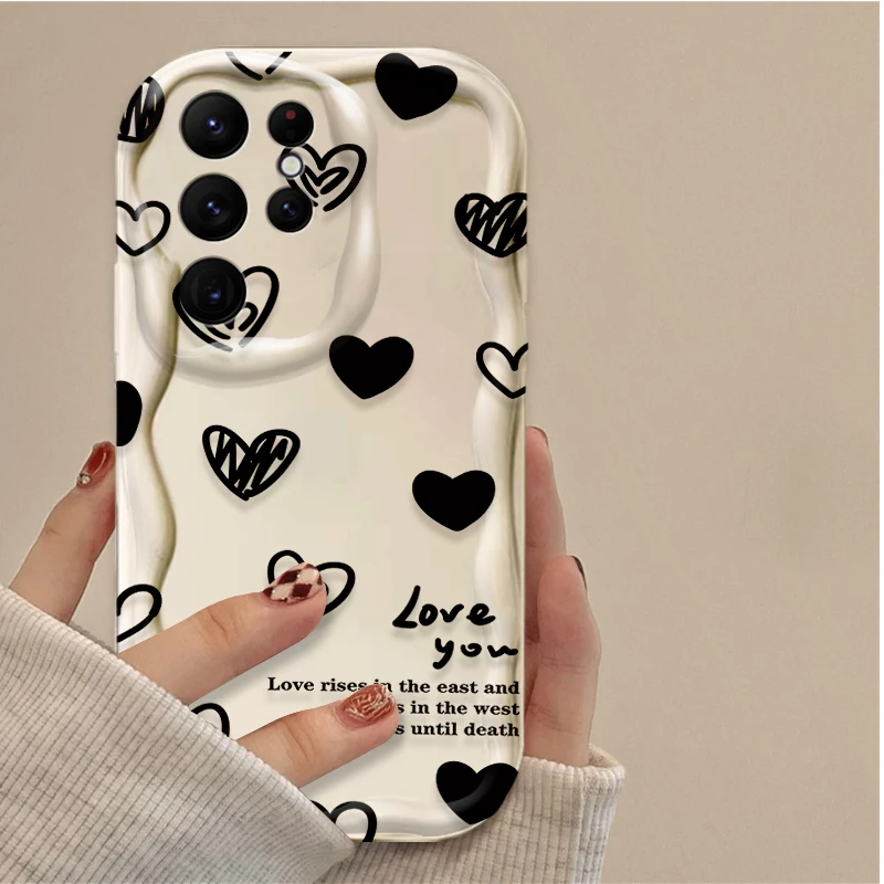 Love Bows Phone Case For Motorola Moto E14 G24 G15 G75 G35 G05 R13 G54 G14 G34 G84 G53 G52 E22 Edge 50 Pro Ultra Fusion 4G 5G