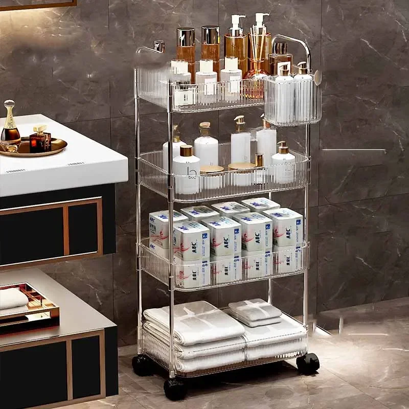 Bookcase Island Salon Trolley Serving Kitchen Truck Utility Snack Kitchen Island Mobile Dish Rack Carrello Attrezzi Furniture