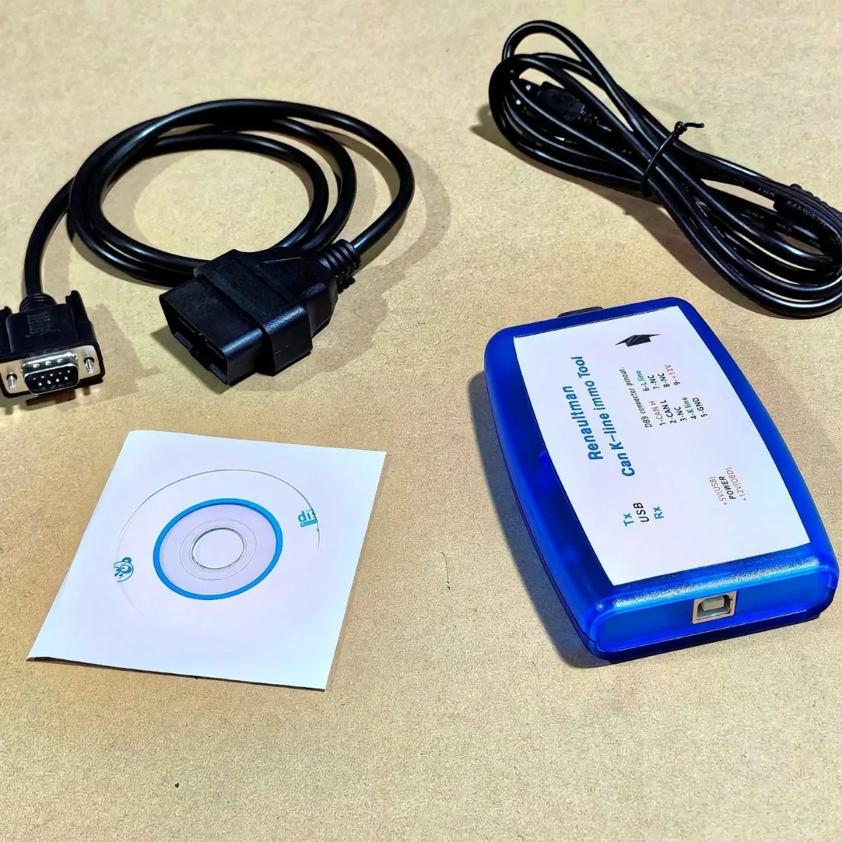 Picture 7: for Renault CAN K-line Immo Tools V4.07 For OBD2 Fully Automatic ECU Programmer Read Write EEPROM Key Card Programming Tool