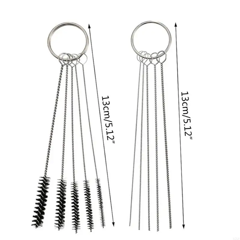 57QF Công cụ làm sạch chuyên nghiệp Kim & Bàn chải Cờ lê Chân cháy