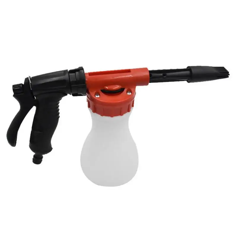 

T50 Water Gun 800ml Car Washing Snow Foam Gun Bottle Sprayer Soap Shampoo Sprayer for Garden Hose Window Soap Cleaning Washing