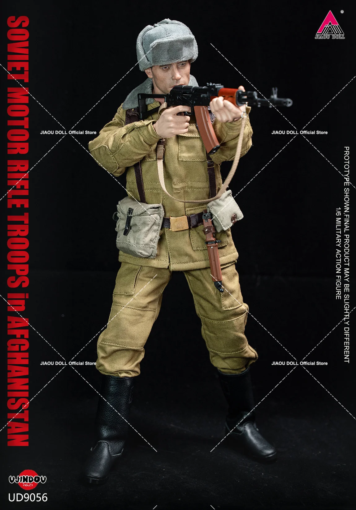 2025 Q4 UJINDOU UD9056 1/6 Ex statuetta di fanteria motorizzata sovietica in set completo afghano 12 '' modello di action figure di soldato maschio
