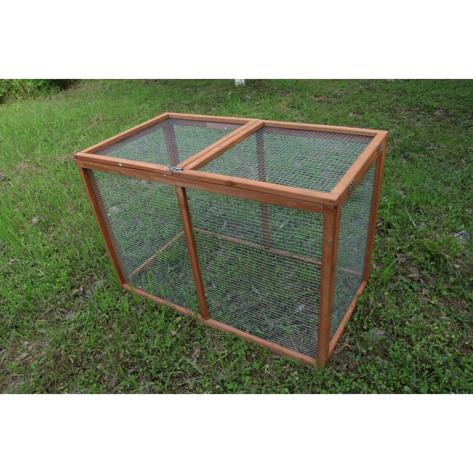 US 40 Wooden Chicken Run for GLACH75A Chicken Coop Hen House Poultry Pet Hutch