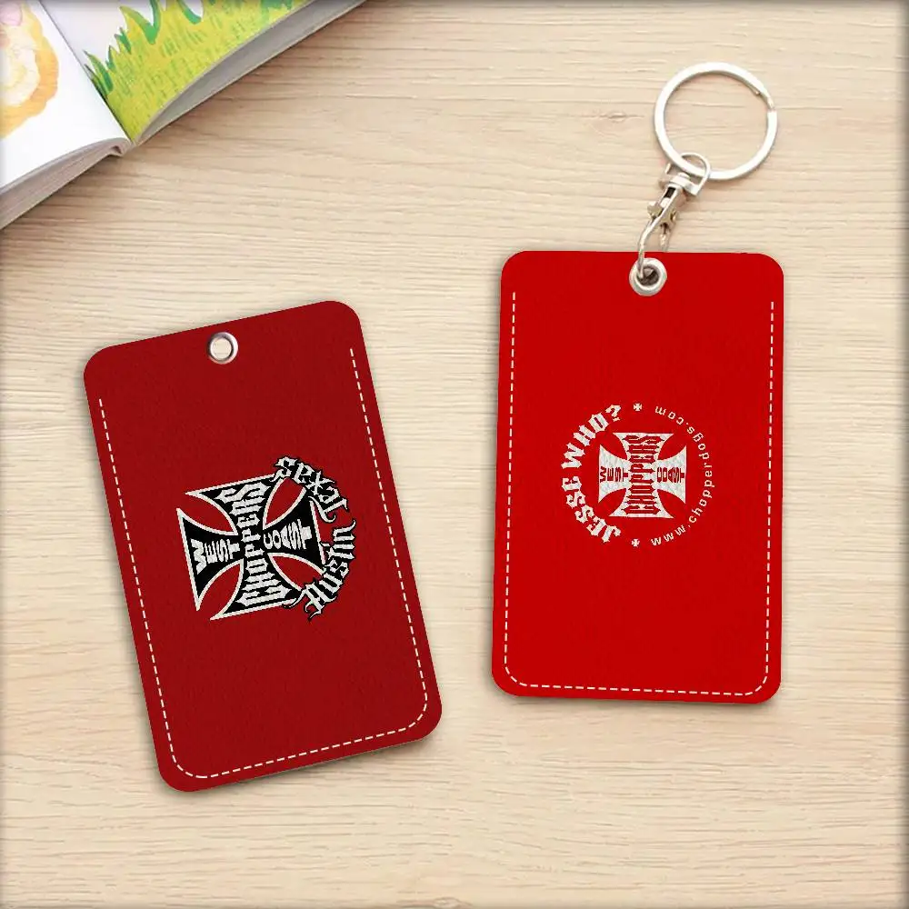 

Брелок-держатель для карт West C-Coast C-Choppers: для банковских, деловых, студенческих, транспортных карт, защитный чехол