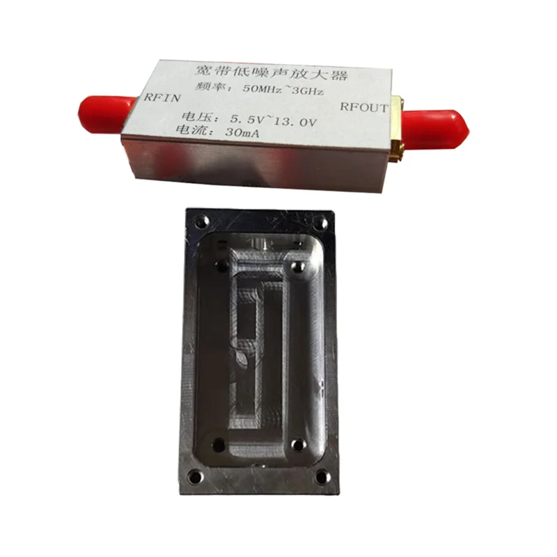 Самый защитный корпус, малошумящий корпус усилителя, корпус усилителя из алюминиевого сплава, 43X23x16 мм, экранирующий корпус из радиочастотного алюминиевого сплава