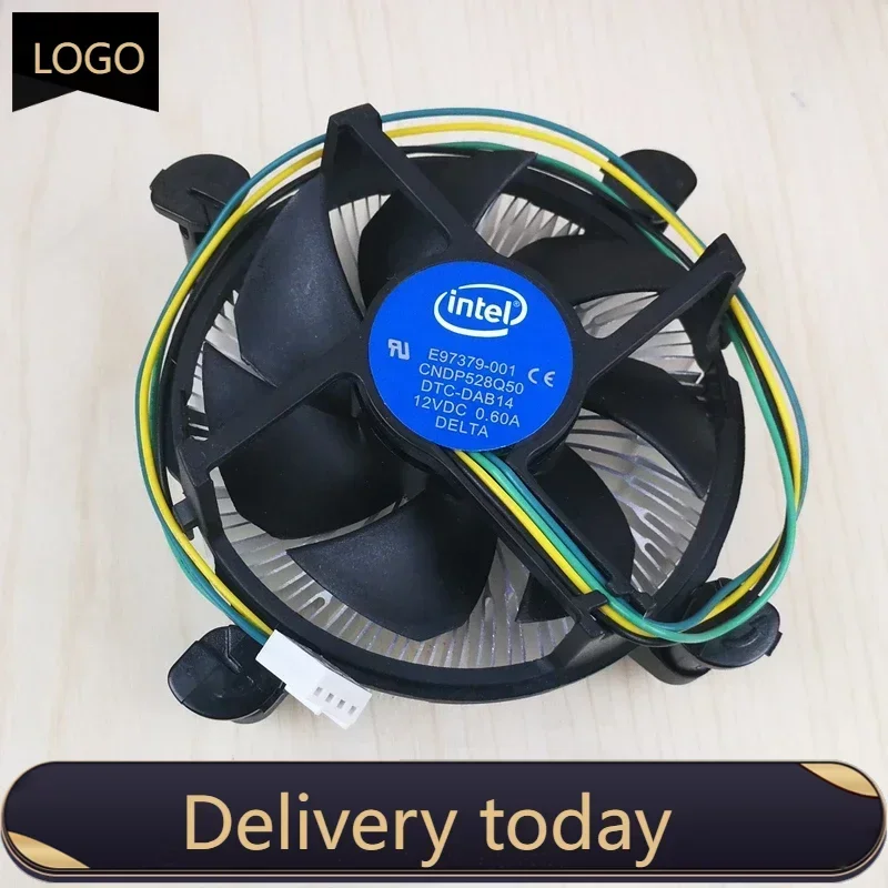 Original  CPU Fan For  1150 1151 1155 1156  CPU 9225 92*92*25MM Comptuter CPU CASE Cooling fan  with 4pin PWM