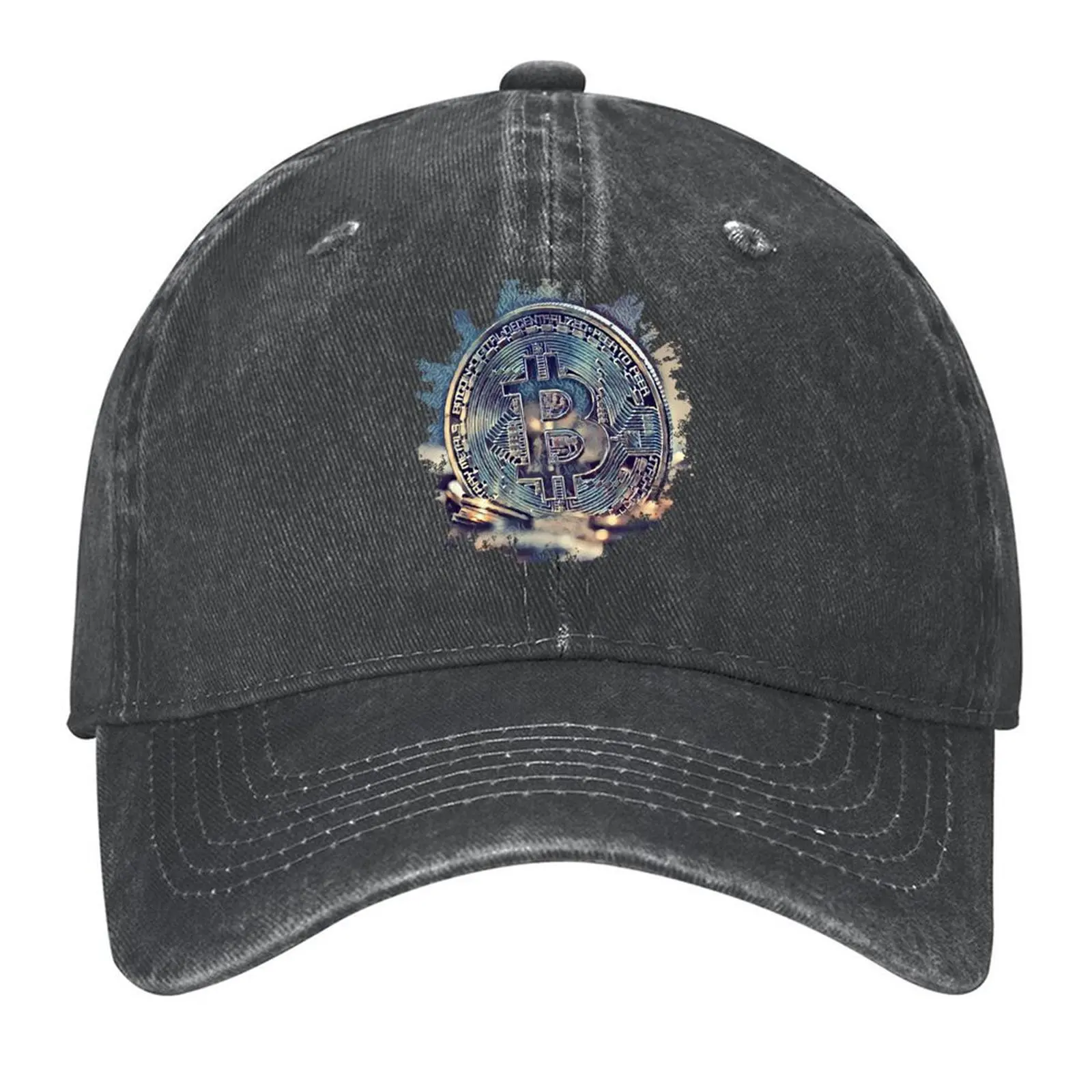 

Bitcoin Baseball Cap Luxury Hat Snapback Cap luxury woman cap Wild Ball Hat Women's Beach Men's
