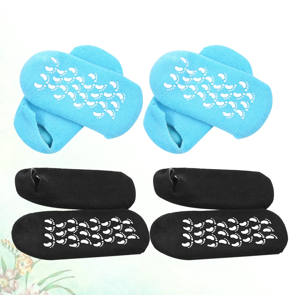 

Women Short Moisturizing Socks Cotton Spandex Breathable Foot Care Socks For Summer Spring Autumn Ladies