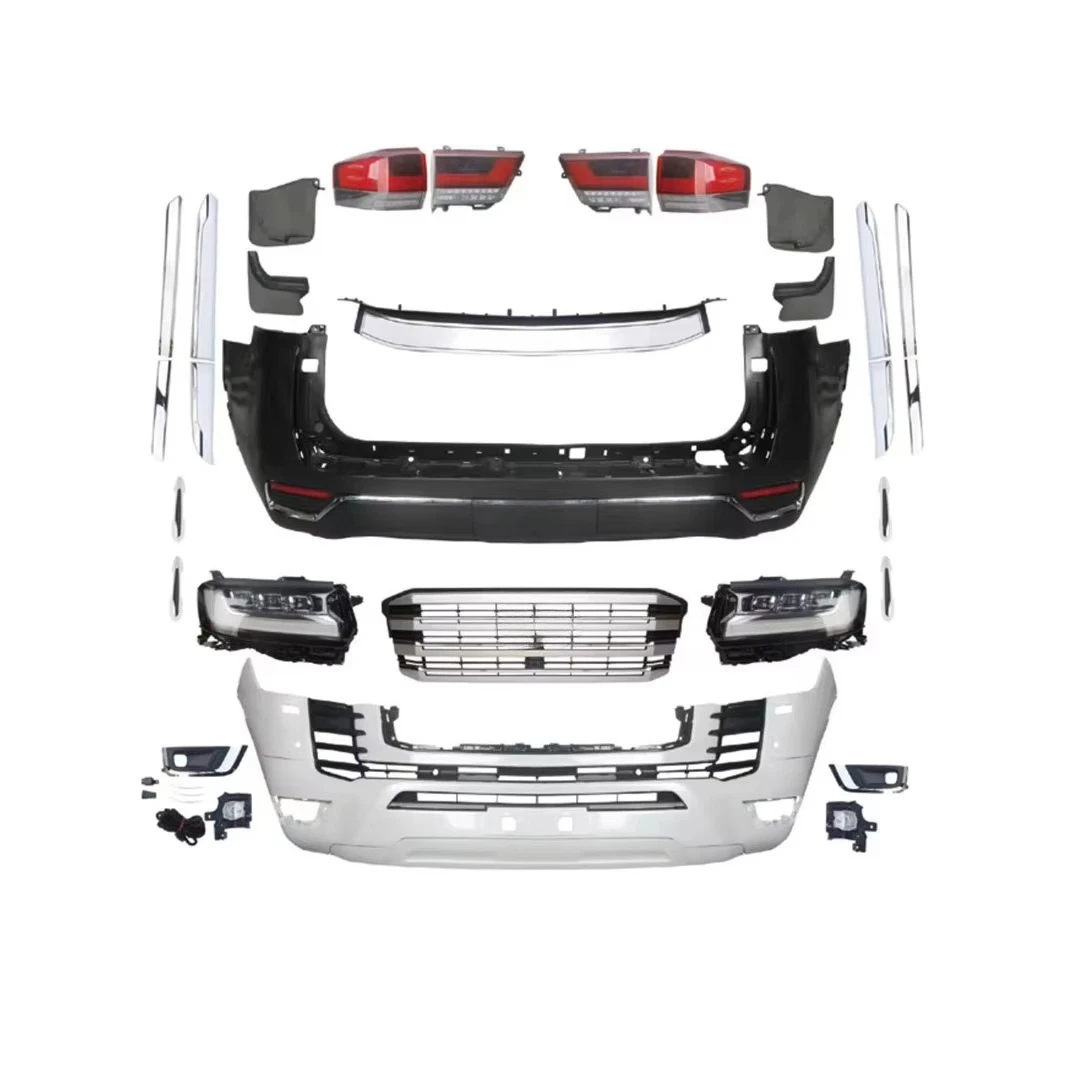 

Body kit car bumper for land cruiser 300 LC300 2022 low to high front and rear bumper,headlights and taillights
