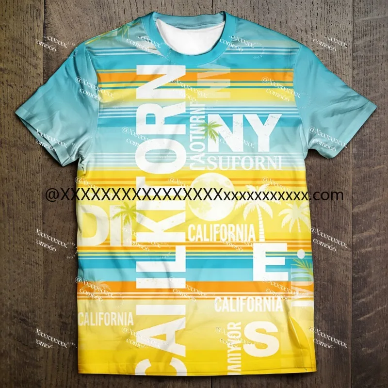 

2026 Новая Калифорния серии Surfing, внедорожный мотоцикл, горный велосипед, быстросохнущая футболка для спорта на открытом воздухе для взрослых, топ