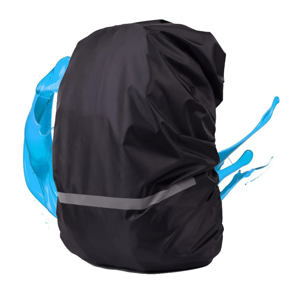 

Waterproof Dustproof Backpack Cover Rain Trolley Plastic Hiking Gear Lightweight Foldable Travel Camping Fishing Boating Outdoor
