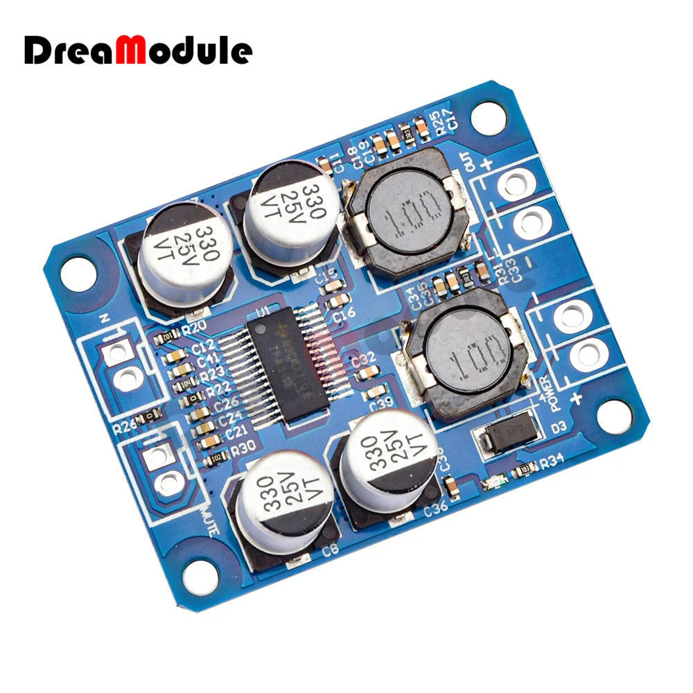 Tpa3118d2 Mono Audio Ontvangende Eindversterker Board Module Digitale Eindversterker Board Module 30W Dc 10V 24V Amp Module 4-8oh