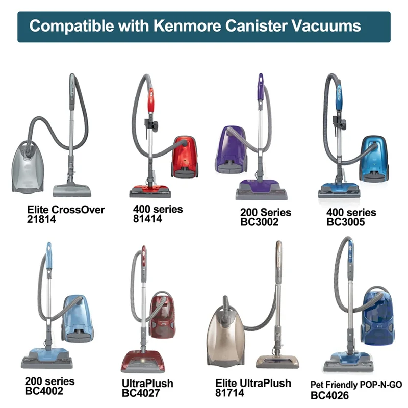 Вакуумный пылесборник для мешков Kenmore Type Q/C 53292, 5055, 50557, 50558, 20-53292, 53291, канистра, 5 шт.