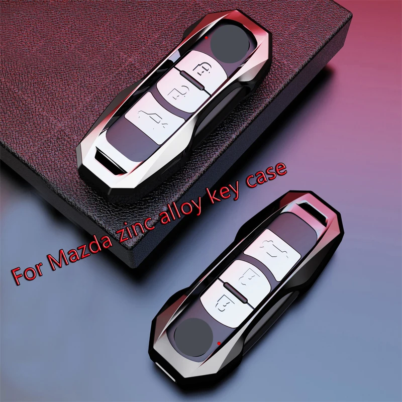 Car Protection Zinc Alloy Car Key Cover Case Fit for Mazda 2 3 5 6 2017 CX-4 CX-5 CX7 CX9 CX3 CX 5 Accessories oncella key chain