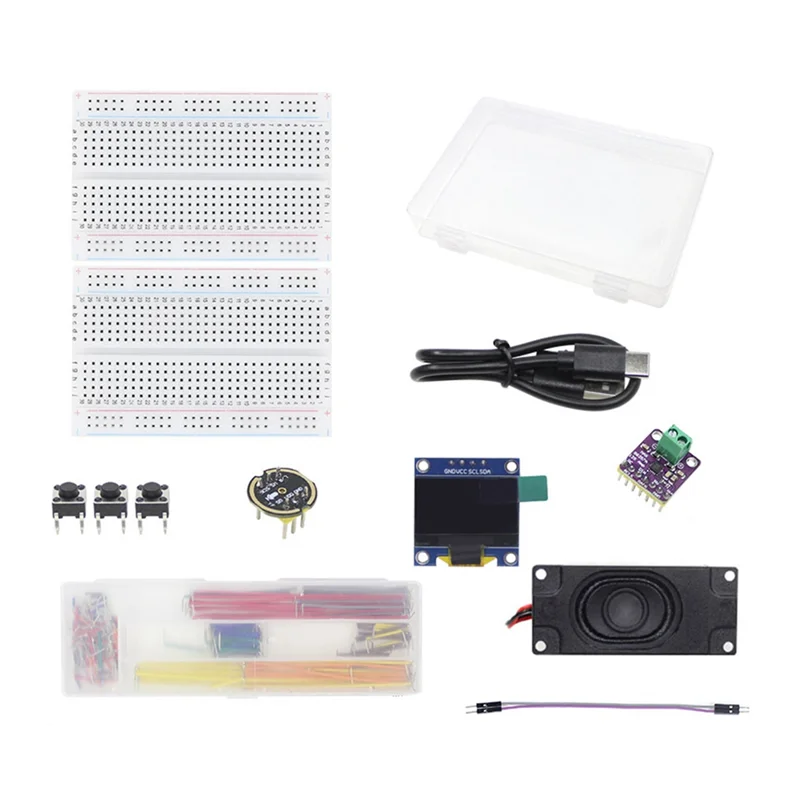 A45F-AI Voice Chat Roboter Breadboard 0,96 Zoll LCD Display Kit Für AI Voice Chat Roboter ESP32-S3 Entwicklung Bord
