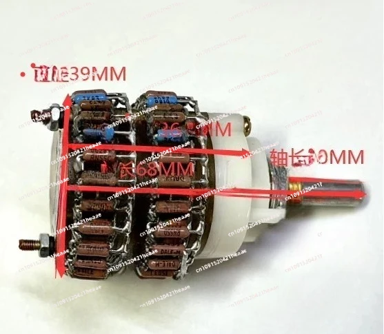 

Suitable for Potenciómetro de control de volumen dual progresivo de 4 × 24 pasos, interruptor canal derivación resistencia