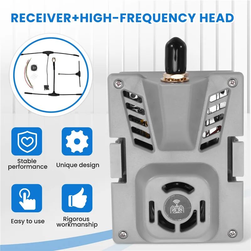QWE-ES900TX ES900RX 915Mhz Expresslrs ELRS RF وحدة استقبال مجموعة ل RC طائرة FPV طويلة المدى الطائرة بدون طيار لتقوم بها بنفسك الارسال