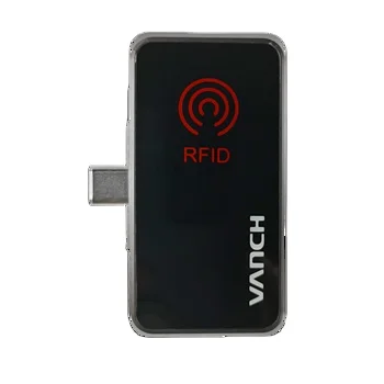 

902-928MHz/865-68MHz Mini USB Type C Small UHF RFID Handheld Reader UHF RFID Handheld Reader with 20cm Reading Distance
