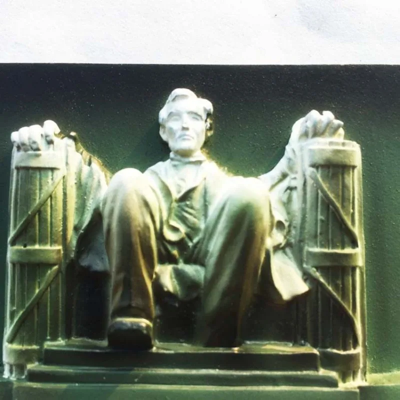 Lincoln Memorial, Washington, USA Tourist souvenirs Magnetic stickers Refrigerator stickers collection decoration souvenir