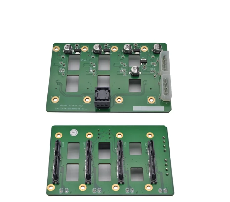 4-disk, 8-disk chassis dedicated backplane, supporting SAS 12Gbps, SATA 6Gbps