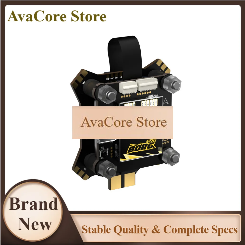 AvaCoreIFlight Wing Flying Borg F7 Flight Control F722+60A Electric Tuned 4-6S Crossover Aircraft High Performance Flying Tower