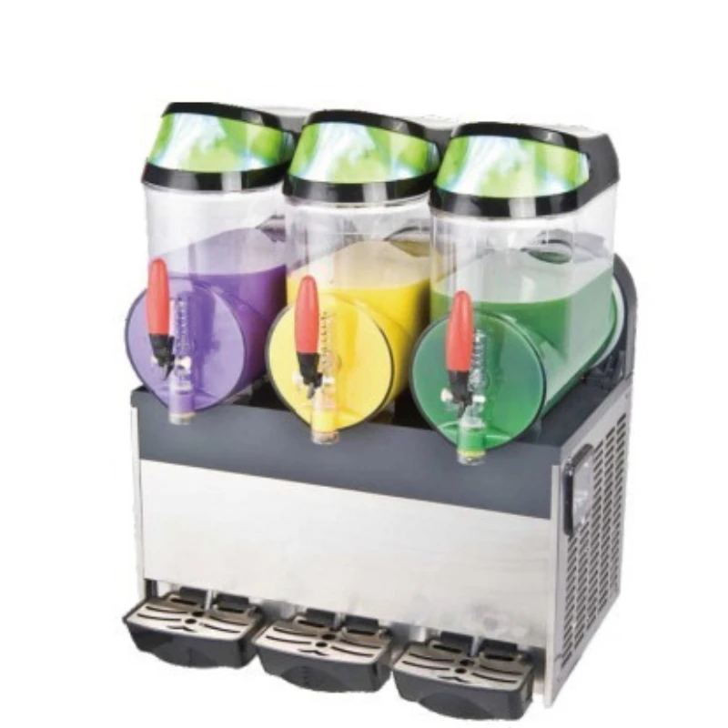 

10 liters commercial slush machine smoothie machine juicer three-cylinder food-grade ice cream machine