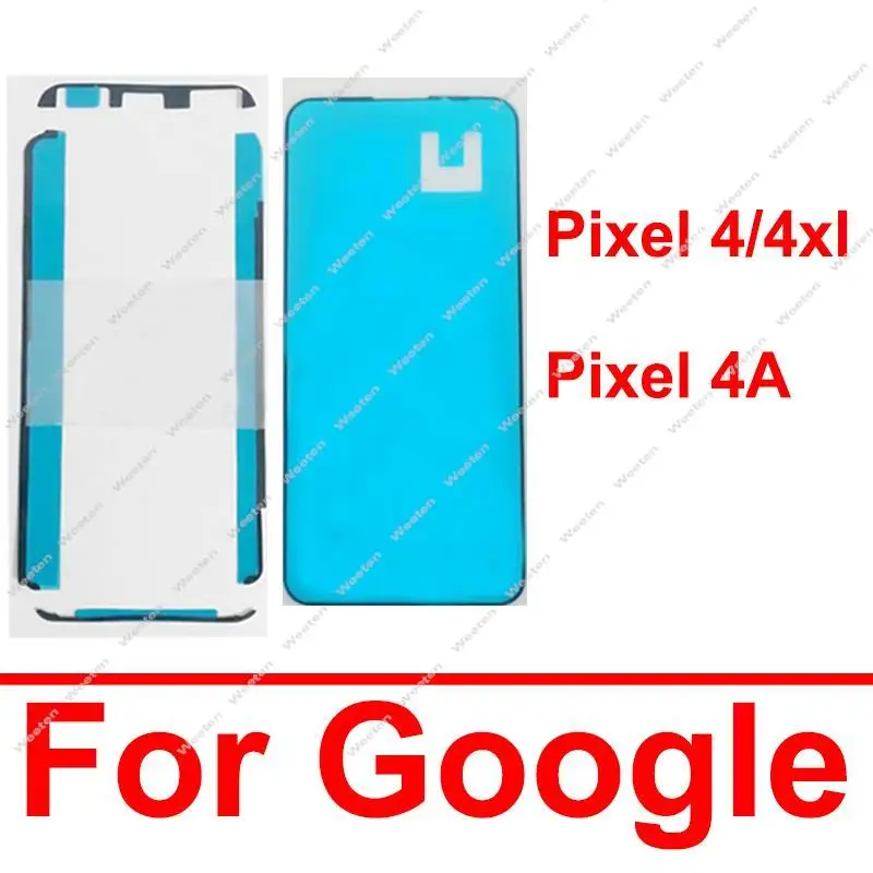 LCD + Back Adhesive For Google Pixel 4 4XL 4xl 4A 4G 5G Front Screen Adhesive Sticker Glue Rear Cover Adhesive Sticker Parts