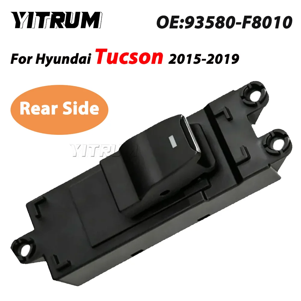 YITRUM For Hyundai Tucson 2015-2019 Front/Rear Passenger Side Power Window Switch 93575-F8000 93580-F8010 view 3