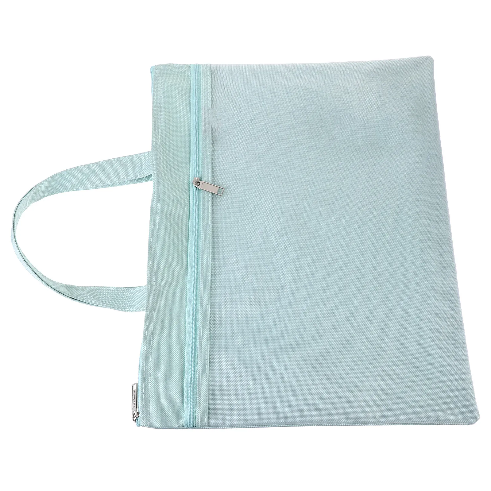 

Handheld Zipper Document Pouch Bag Nylon File Storage Organizer for Test Papers Receipts Business Cards Coupons Tickets Vouchers