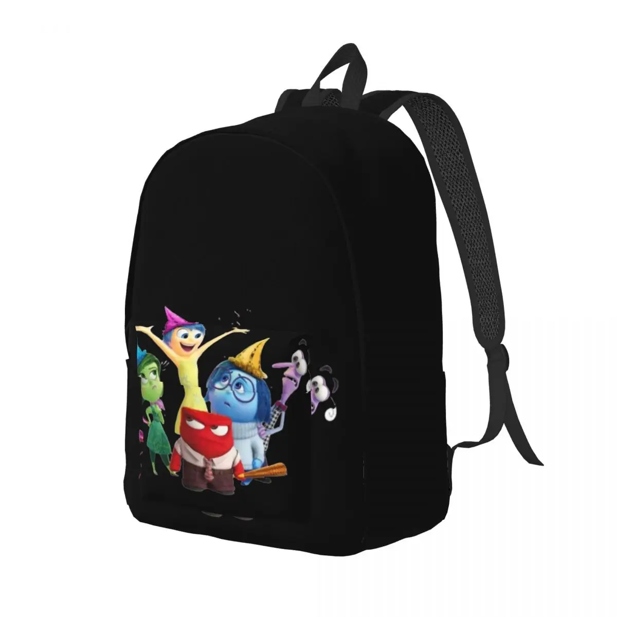 Inside Out 2-mochila de dibujos animados para estudiantes de secundaria primaria, bolsa de libros de película para adolescentes, mochila de día para senderismo, 2024