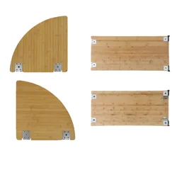 Outdoor Camping IGT Table Bamboo Board Right/Left  Corner Board 2/3 Unit IGT Frame Outdoor Kitchen System IGT Table Accessories,