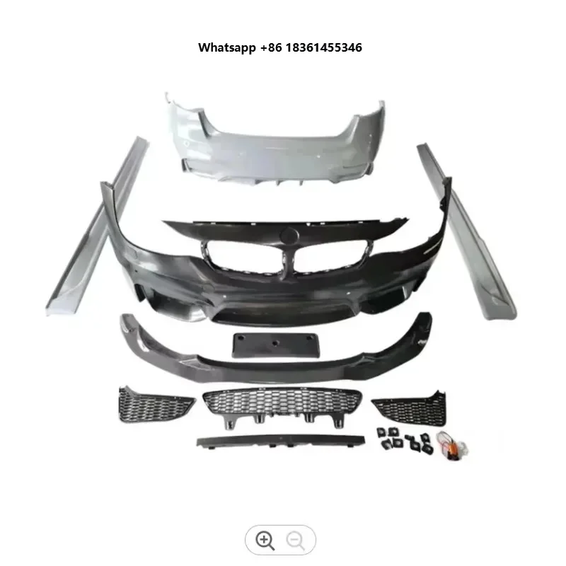 For S Seri GT F Upgr S M4 Front Rear Bumper High Quality Parts Full Set Car Body Kits