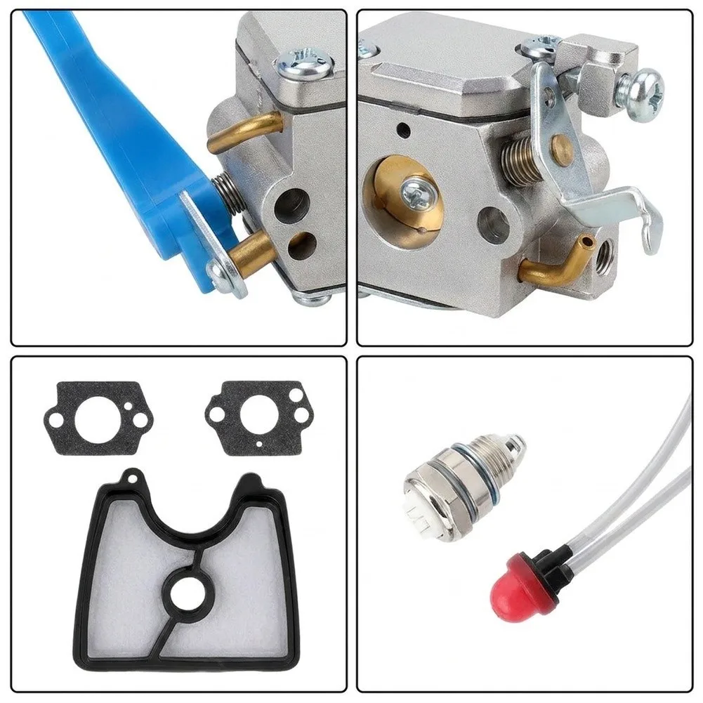1pcs Carburetor Kit With Air Filter Fuel Line For Leaf Blower Trimmer Model 545081811 590460102 C1Q-W37 Replacement Parts