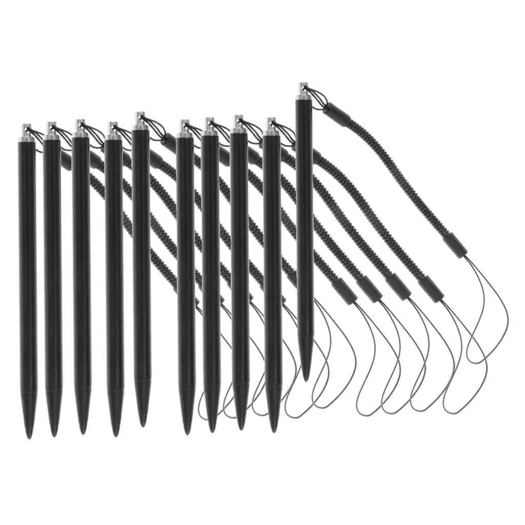 

Стилус для резистивных экранов: прочная ручка из АБС-пластика для рукописного ввода с пружинным шнуром для навигаторов и POS-терминалов