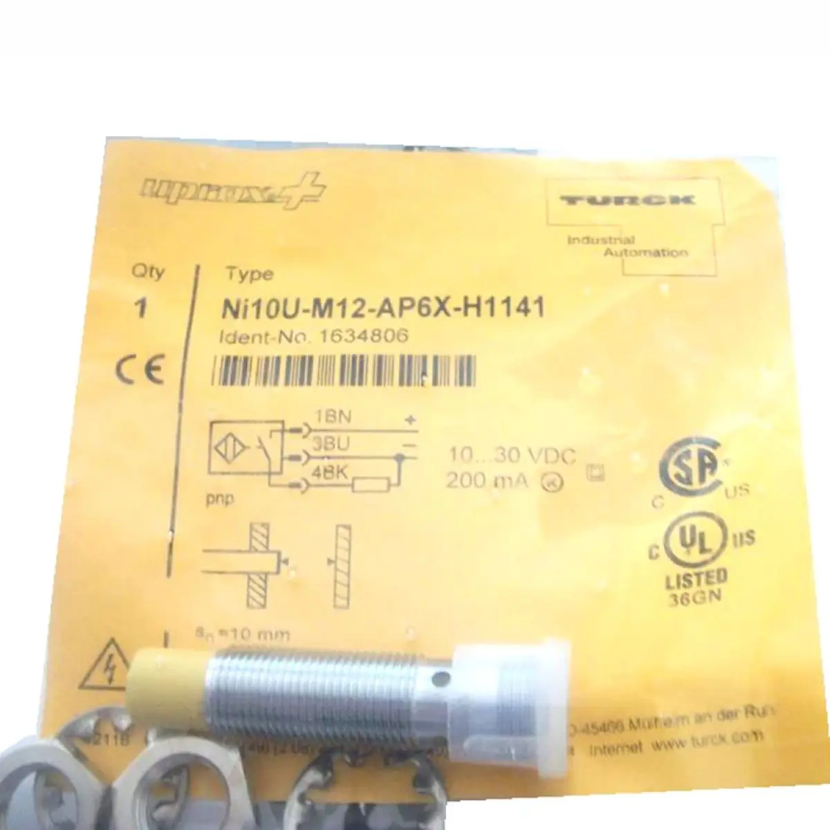 

NI10U-M12-AP6X-H1141 inductive sensor 1634806