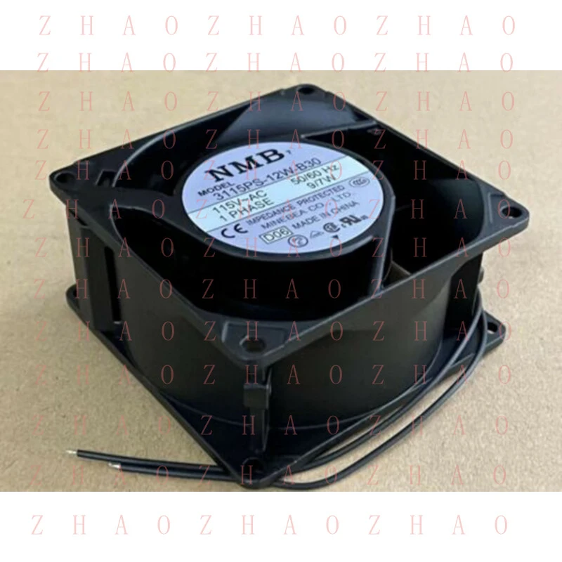 

L+ 5PCS FOR NMB-MAT Cooling fan 3115PS-12W-B30 MODEL 115V AC 50/60Hz