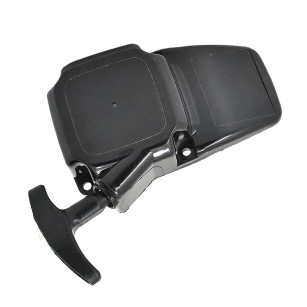 Black Recoil Pull Starter Robust Plastic Construction Lightweight Design Minimal Effort Start For Outdoor Use For EH025