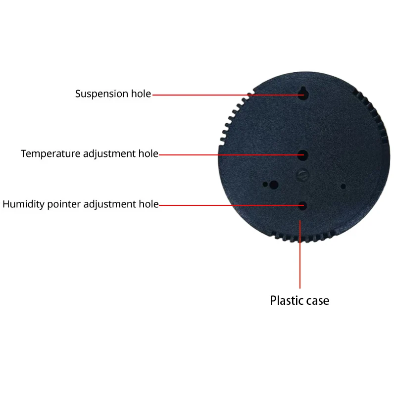 Image 6: Thermomètre hygromètre de sauna haute précision A6HD, accessoire thermo-hygromètre 2-en-1 pour la décoration et la surveillance des salles de sauna