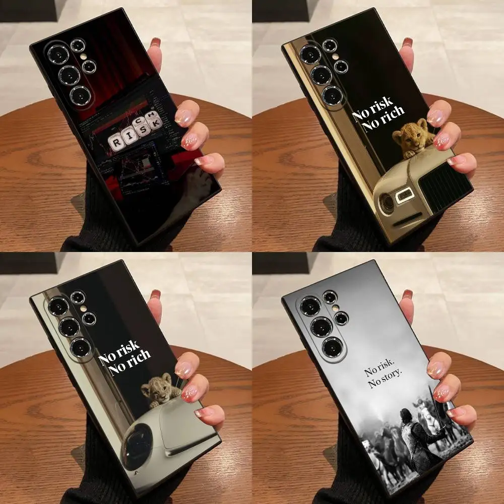 

Money Trading Day Trader Risk Rich Phone Case For Samsung S25,S24,S21,S22,S23,S30,Ultra,S20,Plus,Fe,Lite,5G Black Cover