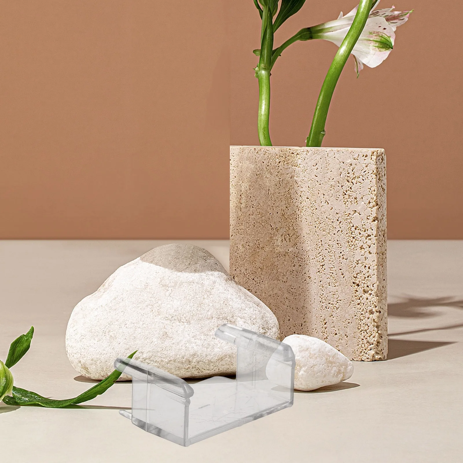 20-delige kinderen spooraccessoires speelgoedconnectoren trein bouwgereedschap puzzel plastic clips model transparant