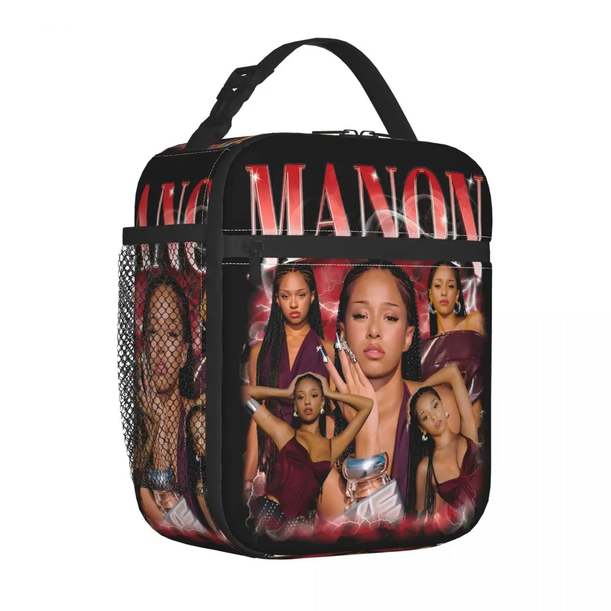 Manon Bannerman Katseyes Kpop Insulated Lunch Bags Thermal Bag Reusable Lunch Container Gnarly High Capacity Tote Lunch Box