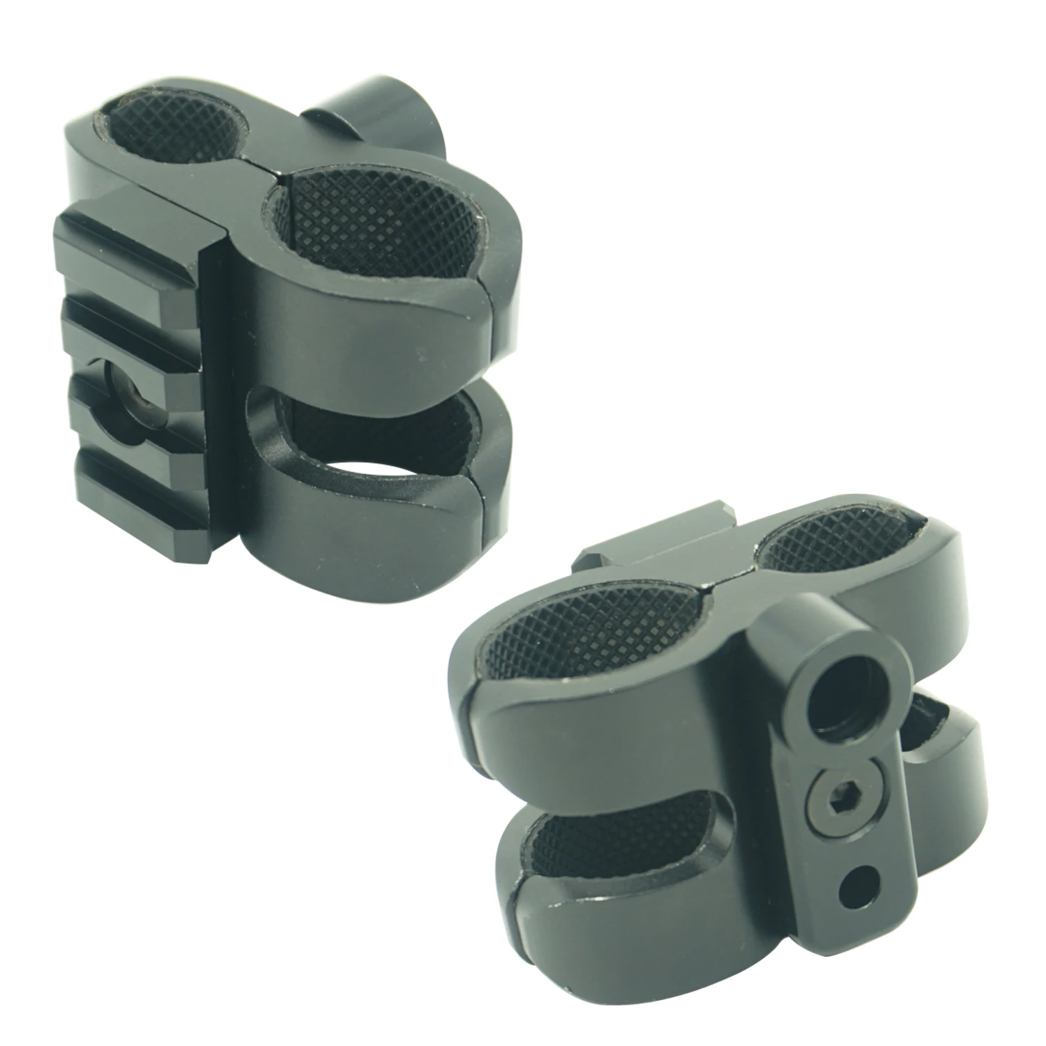 Benelli M3 Magazine Fixture-12GA Aluminum Fixture with Flashlight Rail and QD Base 1pcs