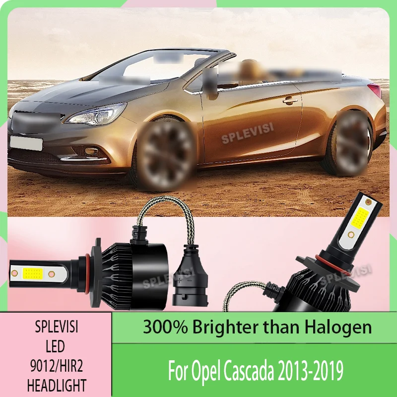 

FULLY UPGRADED COOLING SYSTEM LED HEADLIGHT HIR2 6000K White 300% Brighter FOR Opel Cascada 2013 2014 2015 2016 2017 2018 2019