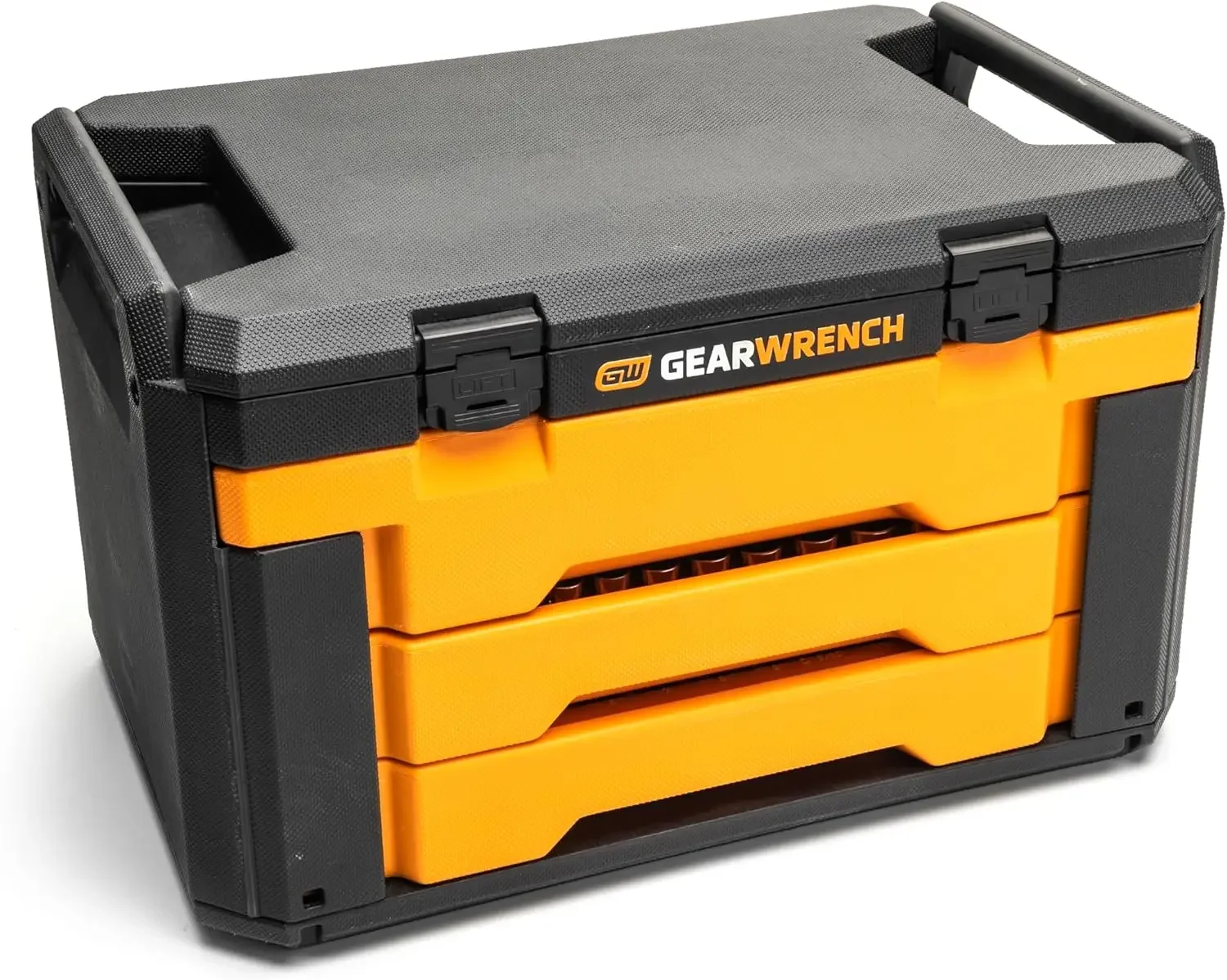 Mechanics Tool Set in 3 Drawer Storage Box, 232 Piece
