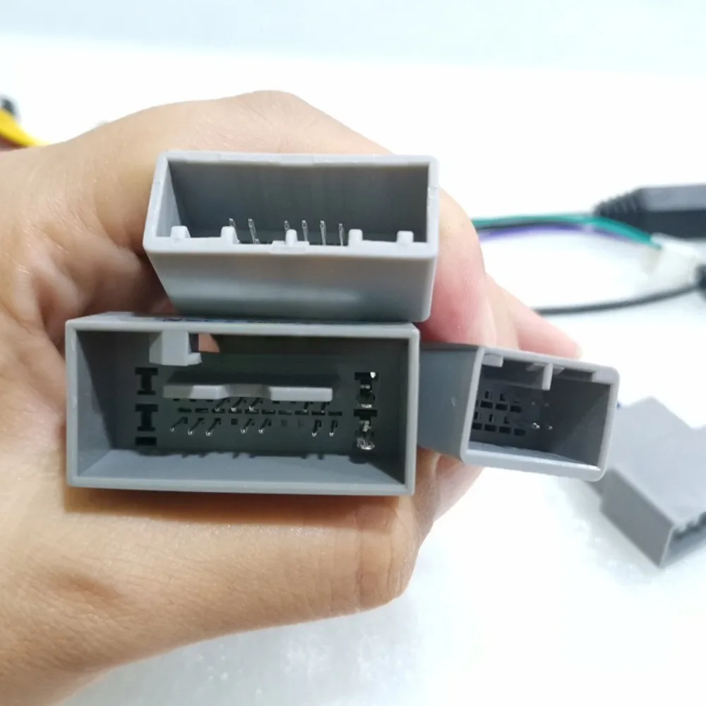 Car Android Radio Canbus Decoder box For Honda CRV 2.4L Wiring Harness Adapter Power Cable 16 Pin to Wiring Harness