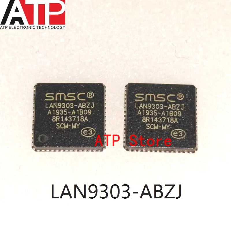 10PCS/LOT New Original LAN9303 ABZJ LAN9303-ABZJ QFN56 3-Port Ethernet Switch IC CHIP
