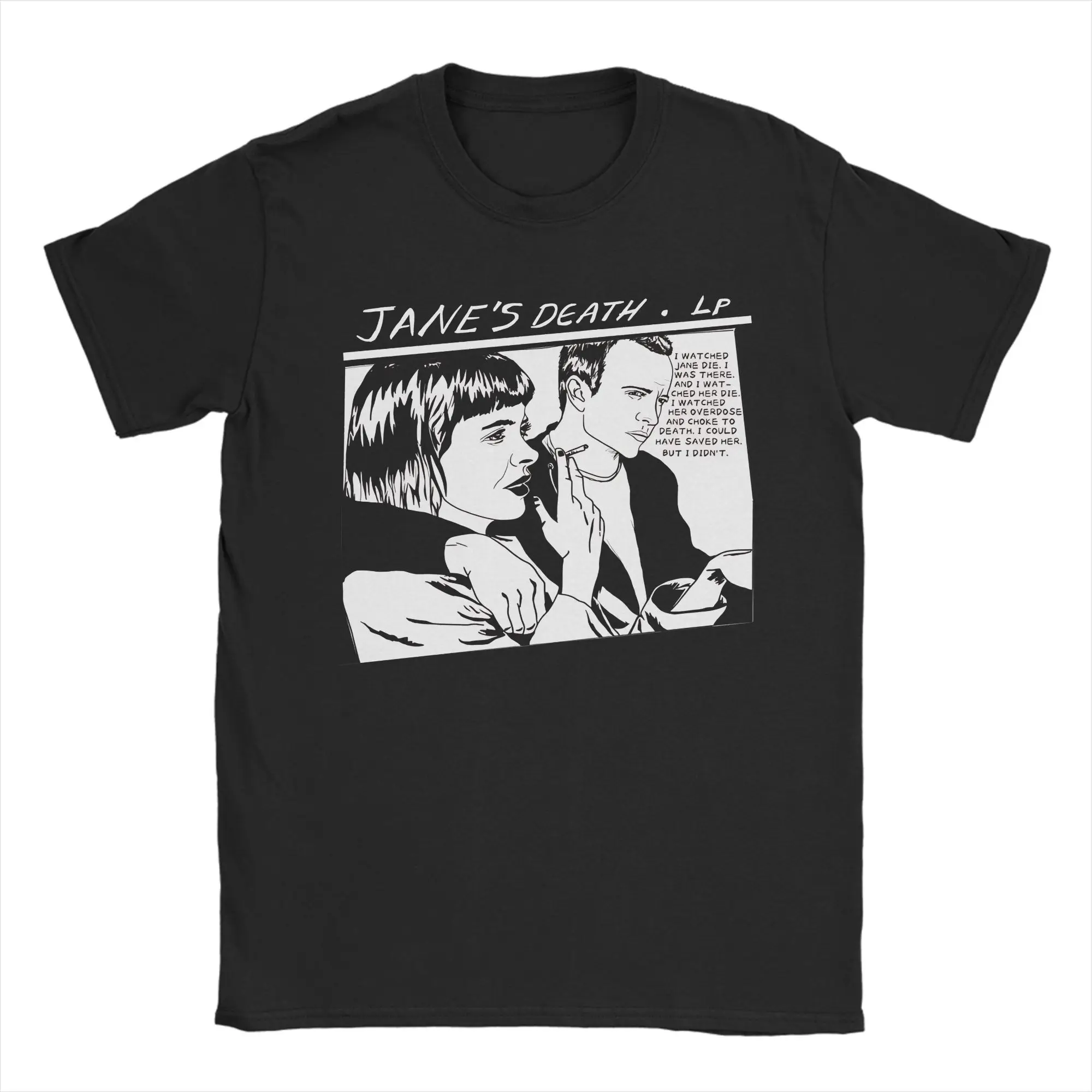 

Jesse and Jane Breaking Bad Men T Shirts Vintage Tees Short Sleeve Crewneck T-Shirts 100% Cotton Plus Size Clothes