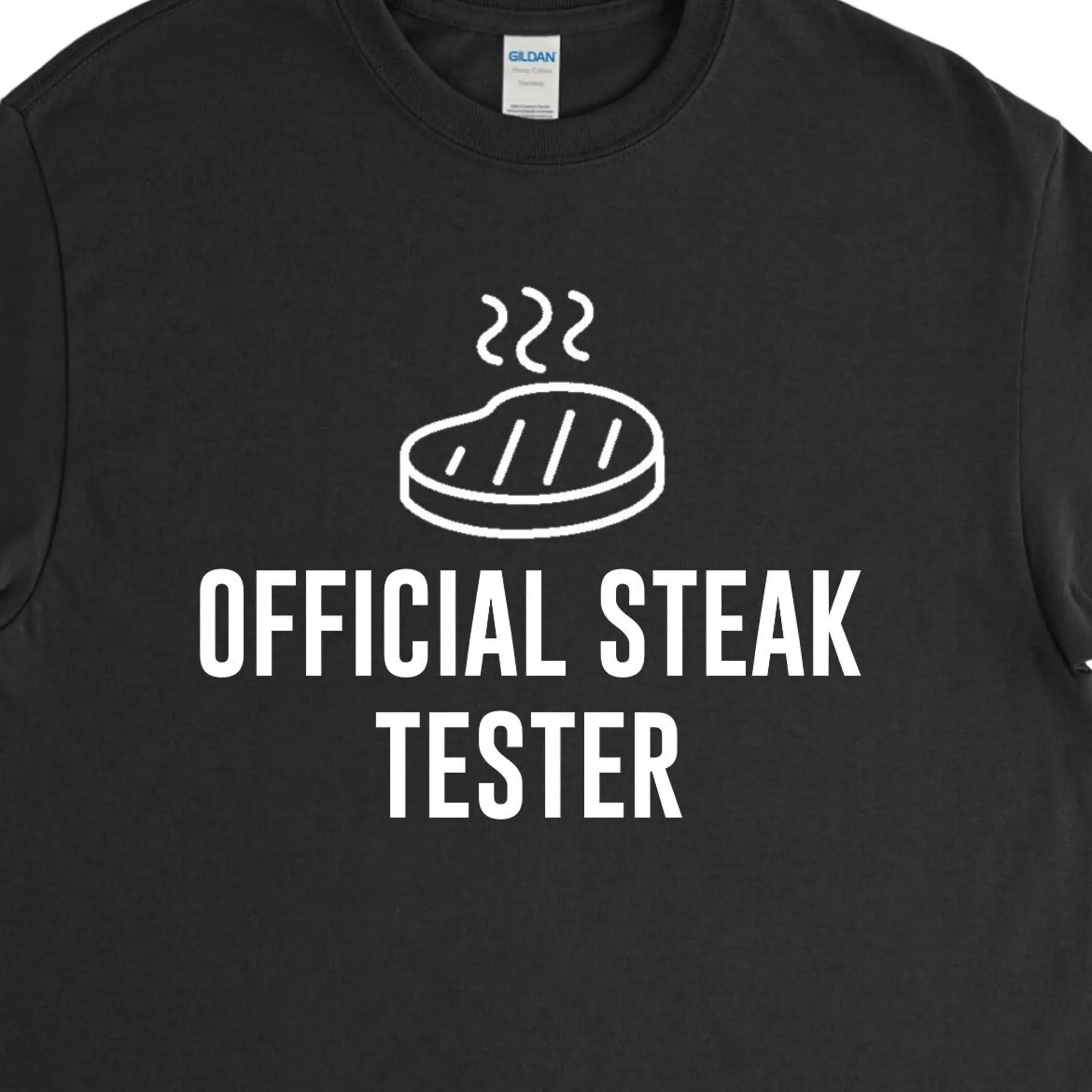 Official Steak Tester,Steak Shirt,Steak Lover,Meat Lover,Carnivore Diet,Funny Steak Tshirt,Gift for Him