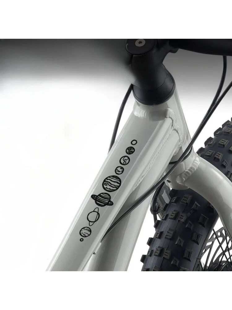 AliExpress Galaxy Space Bicycle Sticker Decal – 1pc Waterproof Sun-Resistant PET Cycling Sticker for Mountain Bike Frame, Scratch-Resistant